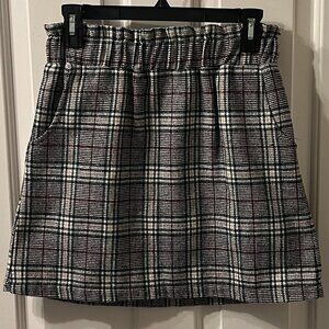 Copper Key - Plaid Mini Skirt / Size Small
